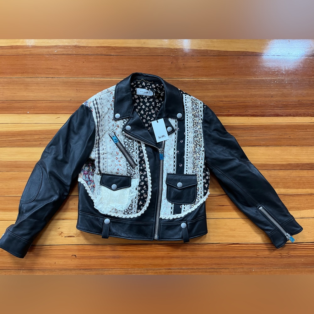 *NWT* Coach Shrunken Prairie Jacket